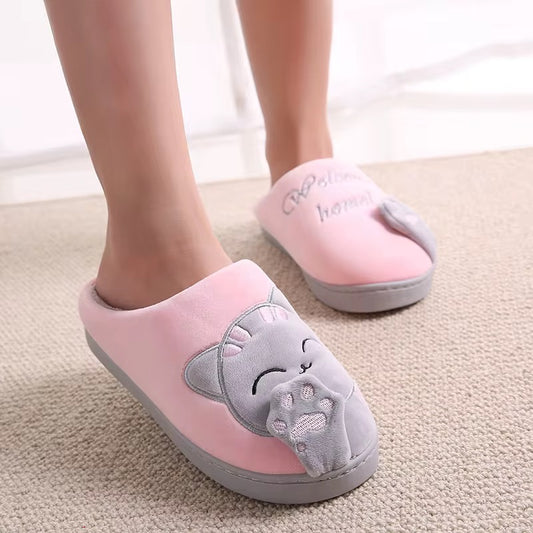 Limited Edition Fluffy Cat Footwear – Pink
